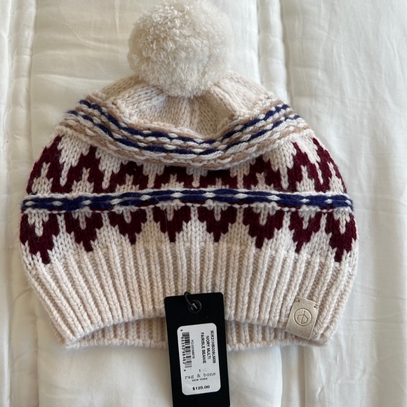 rag & bone fairisle beanie - Picture 1 of 3